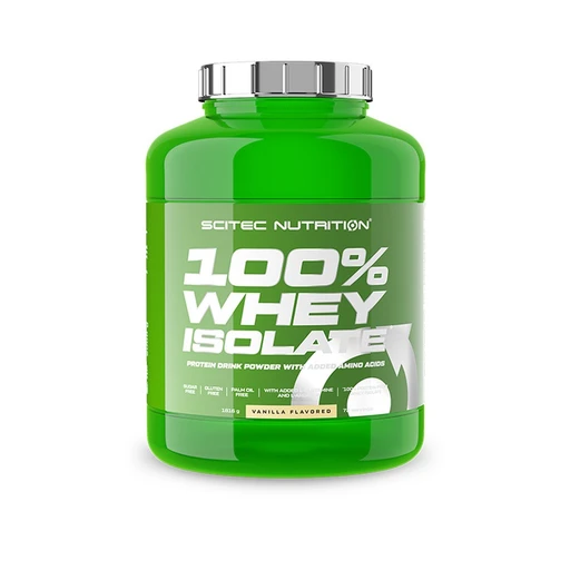 Scitec Nutrition 100% Whey Isolate 1816г - ягодно-ванильный